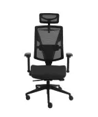 Fotel ergonomiczny FUTURA 4S Plus Black Grospol