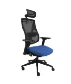 Fotel ergonomiczny FUTURA 4S Plus Black Grospol