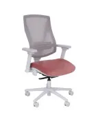 Nowoczesny fotel gabinetowy FUTURA 3S Plus Grey z regulacją 3D