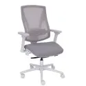Nowoczesny fotel gabinetowy FUTURA 3S Plus Grey z regulacją 3D