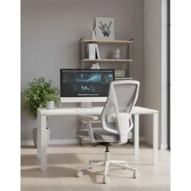 Nowoczesny fotel gabinetowy FUTURA 3S Plus Grey z regulacją 3D