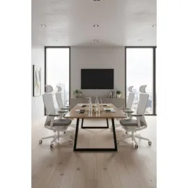 Ergonomiczny Fotel MARTI WS HD biały z technologią SMART MOVE