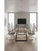 Ergonomiczny Fotel MARTI WS HD biały z technologią SMART MOVE