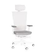 Ergonomiczny Fotel MARTI WS HD biały z technologią SMART MOVE