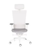 Ergonomiczny Fotel MARTI WS HD biały z technologią SMART MOVE