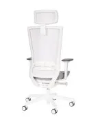 Ergonomiczny Fotel MARTI WS HD biały z technologią SMART MOVE