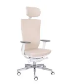 Ergonomiczny Fotel MARTI WT HD biały firmy Grospol