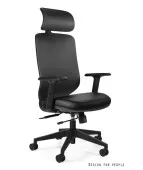 Fotel biurowy HIT PU Eko-skóra Unique – ergonomiczny