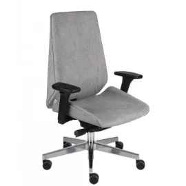 Fotel MOON Black  Grospol – nowoczesny, ergonomiczny fotel gabinetowy