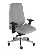 Fotel MOON Black  Grospol – nowoczesny, ergonomiczny fotel gabinetowy