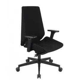 Fotel MOON Black  Grospol – nowoczesny, ergonomiczny fotel gabinetowy