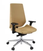 Fotel MOON Black  Grospol – nowoczesny, ergonomiczny fotel gabinetowy