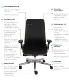 Fotel MOON Wood Grospol – fornir dębowy