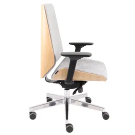 Fotel MOON Wood Grospol – fornir dębowy