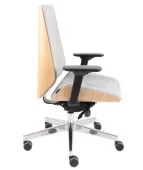 Fotel MOON Wood Grospol – fornir dębowy