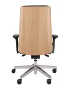 Fotel MOON Wood Grospol – fornir dębowy