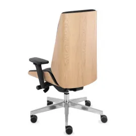 Fotel MOON Wood Grospol – fornir dębowy