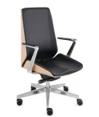 Fotel MOON Wood AL1 Grospol – fornir dębowy