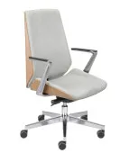 Fotel MOON Wood AL1 Grospol – fornir dębowy