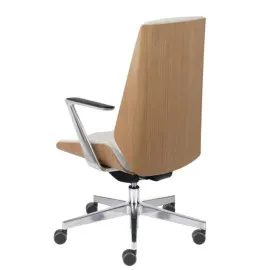 Fotel MOON Wood AL1 Grospol – fornir dębowy