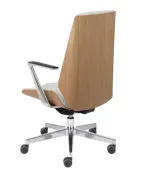 Fotel MOON Wood AL1 Grospol – fornir dębowy