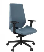 Fotel MOON Black  Grospol – nowoczesny, ergonomiczny fotel gabinetowy
