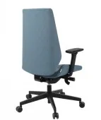 Fotel MOON Black  Grospol – nowoczesny, ergonomiczny fotel gabinetowy