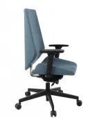 Fotel MOON Black  Grospol – nowoczesny, ergonomiczny fotel gabinetowy