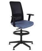 Wysoki fotel NICO BS RB Grospol ergonomiczny fotel