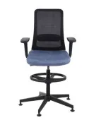 Wysoki fotel NICO BS RB Grospol ergonomiczny fotel