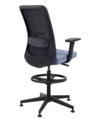 Wysoki fotel NICO BS RB Grospol ergonomiczny fotel