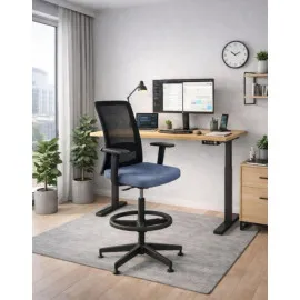 Wysoki fotel NICO BS RB Grospol ergonomiczny fotel