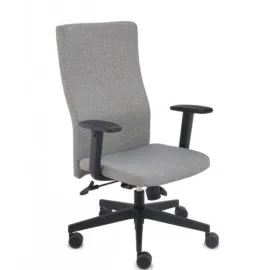 Fotel biurowy TEAM PLUS Black Grospol do biurka