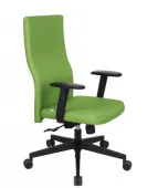 Fotel biurowy TEAM PLUS Black Grospol do biurka