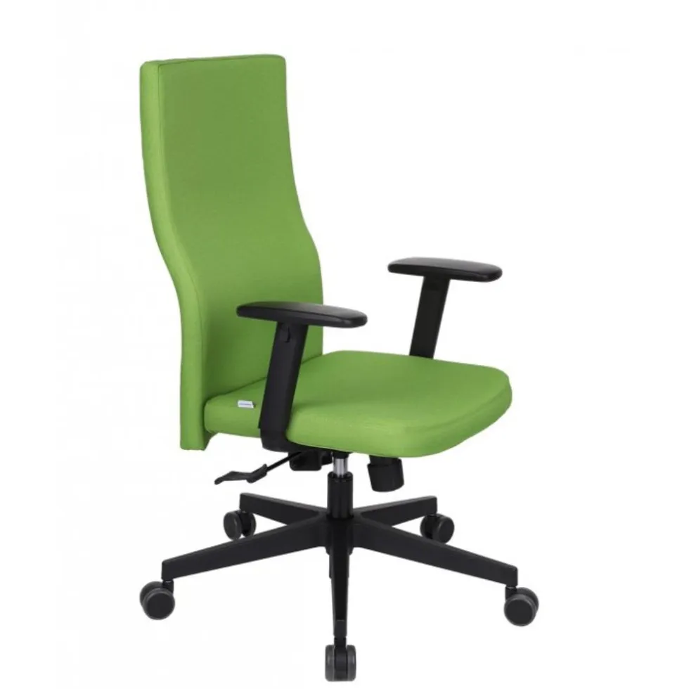 Fotel biurowy TEAM PLUS Black Grospol do biurka