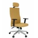 Fotel ergonomiczny TEAM PLUS HD Chrome Grospol