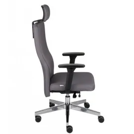 Fotel ergonomiczny TEAM PLUS HD Chrome Grospol