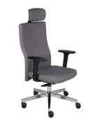 Fotel ergonomiczny TEAM PLUS HD Chrome Grospol