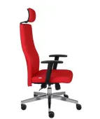 Fotel ergonomiczny TEAM PLUS HD Chrome Grospol