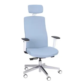 Krzesło biurowe TEAM PRO W HD chrome białe krzesło obrotowe Grospol