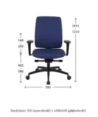 Fotel VALIO BT Grospol - Ergonomiczny fotel gabinetowy Grospol