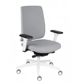 Fotel VALIO WT Grospol nowoczesny biały fotel biurowy