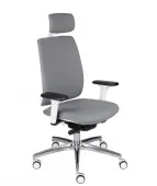 Biały fotel biurowy VALIO WT HD Grospol biały