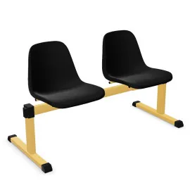 Metalowa ławka BETA-2 do poczekalni Nowy Styl