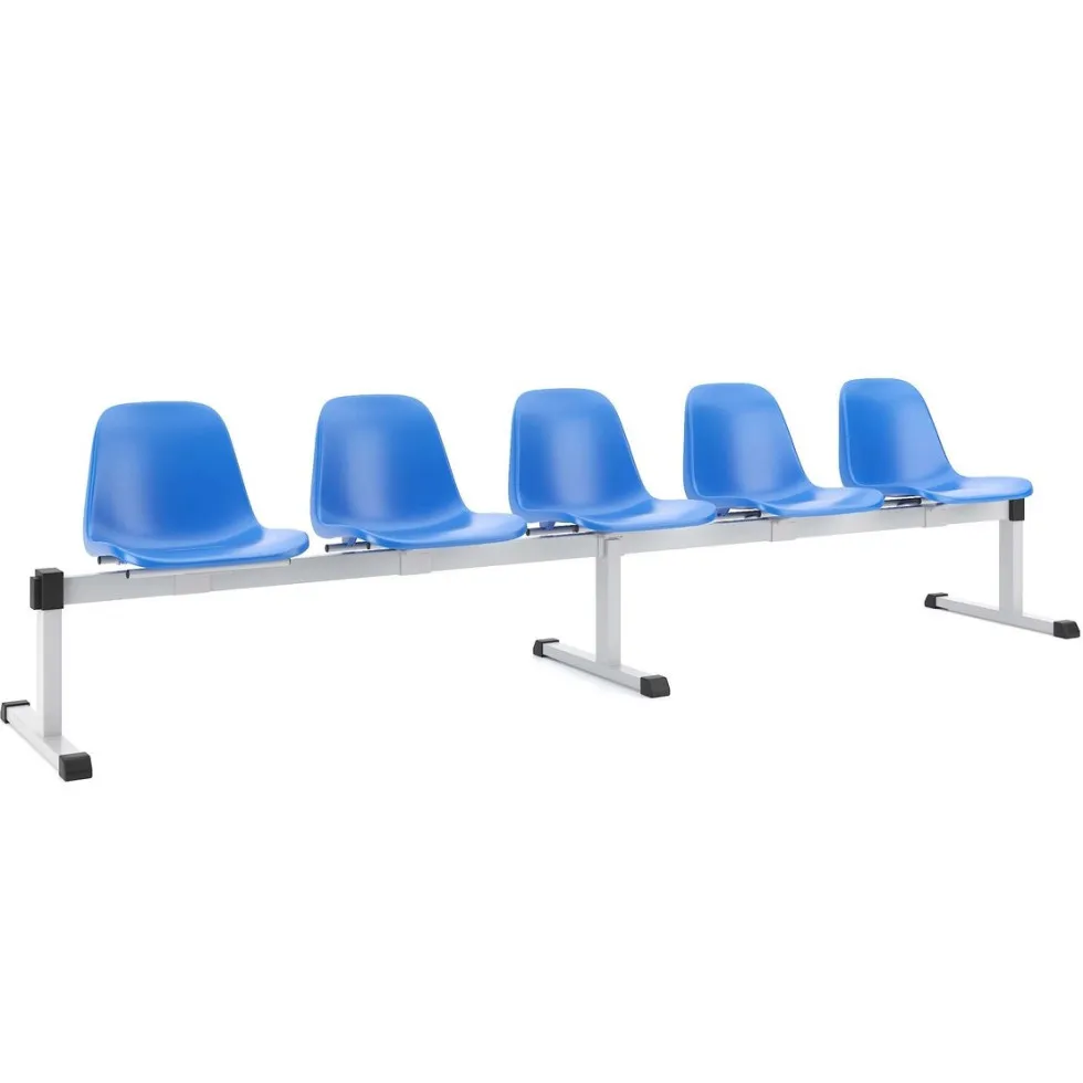 Ławka BETA-5 do poczekalni Nowy Styl 5-osobowa