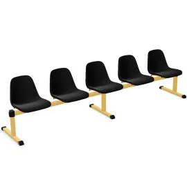 Ławka BETA-5 do poczekalni Nowy Styl 5-osobowa