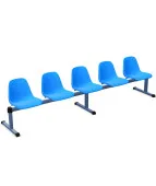 Ławka BETA-5 do poczekalni Nowy Styl 5-osobowa