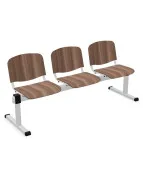 Drewniana ławka ISO-3 wood Nowy Styl do poczekalni