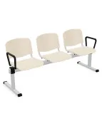 Drewniana ławka ISO-3 wood Nowy Styl do poczekalni