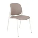 Krzesło ASPEN 4L WT Grospol – białe krzesło konferencyjne